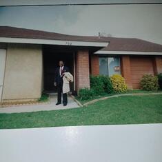 Dr. James Ndukwu at his private home.