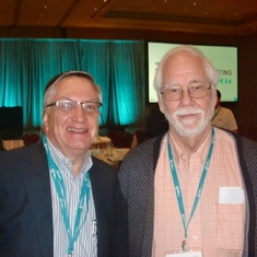 With Pat at a Conference