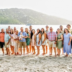 July 2021 with the entire Kalish family in St. Thomas.  Dad would be thrilled. 