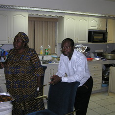 Thanksgiving Nov 24 2005. Ni and Mama Hosting as usual. Bringing people together and encouraging them was one of the many things that Ni was an expert in...It will be very hard to fill his void.