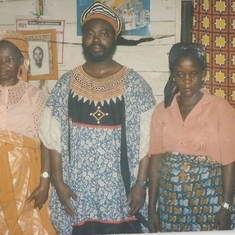Poppa with his late mom and stepmom