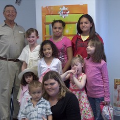 With Sunday School Class..Bob loved the kids!