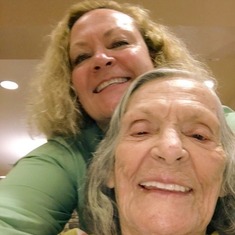Ruth and Kimber in April 2017