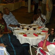 Stakeholders party at Danish Embassy, Accra