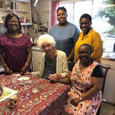 Visit to Miss Miss R J Pelly in Salisbury England 12/08/2019