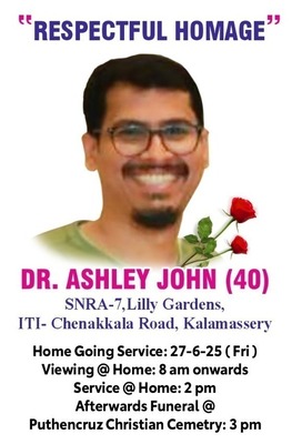 Dr Ashley John
