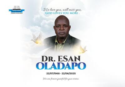 Dr. Esan Oladapo