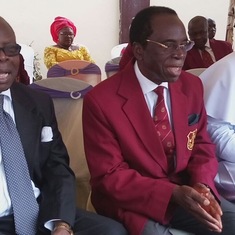 Dr Gabby and Dr Tim Menakaya bid Ezeka farewell after over 50 years of true friendship.