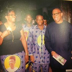 Adieu Papa. Much loved and respected by Peter Obi