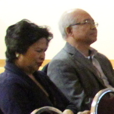 Doc Kiko and wife at FCT annual general meeting in October 2014.