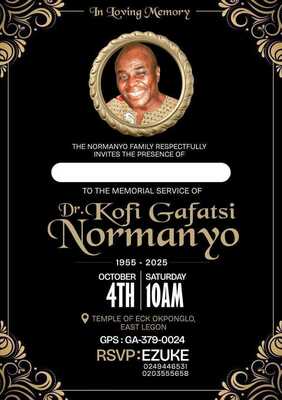 DR KOFI GAFATSI NORMANYO