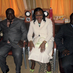 A real leader! Always present to celebrate others. Daddy L.T. Nso, Daddy Emmanuel & Mummy Ndedi