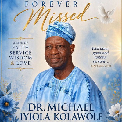 (Dr) Michael Iyiola Kolawole (87yrs)