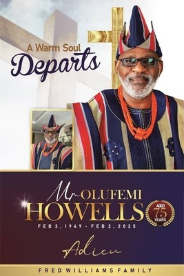 DR OLUFEMI ADEMOLA HOWELLS