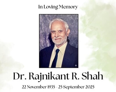 Dr. Rajnikant R. Shah