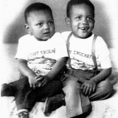 Ty and Julius circa 1959