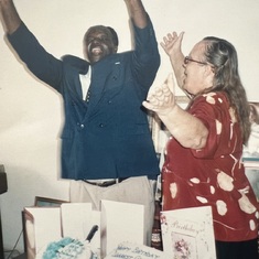 Rejoicing on his 60th Birthday.
Lagos 2003