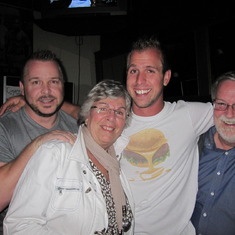 Dustin's 23 birthday - Mum, Dad & Wade(bro)