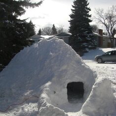 Biggest igloo on the block, in fact the only one! Go figure!!