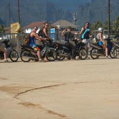 dustins biker gang