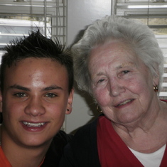 Dusty with Nonna