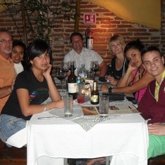 Dinner with Friends in Mexico