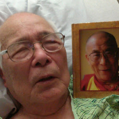 Dad & Dalai Lama...his friend and Buddhist brother