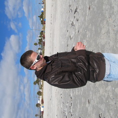 Dylan at the beach. 2010