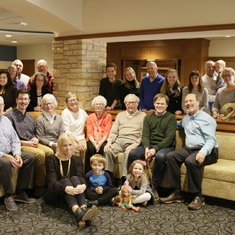 Family at Earl's 98th Birthday Party