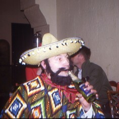 1970 in costume at a Karneval celebration - 038