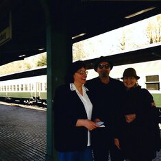 1998 On a trip to Germany with Margarete and sister Rosemarie - 067