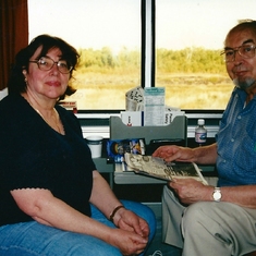 2000 Amtrak to the desert southwest with Margarete - 074