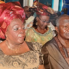 Prof & Mrs Balogun 2012