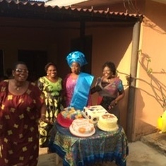 Mummy Balogun at Mummy Ekundayo’s 70th birthdayo with Mummy Lawanson and Mummy Esiri