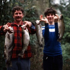 a lifetime of father/son fishing