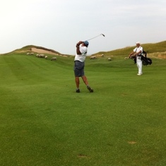 Whistling Straits golf with friends and Andy