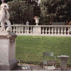 Eddie, Jardin du Luxembourg, Paris 1986