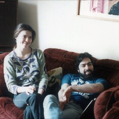 Nancy & Eddie visiting Don & Mary, 1984
