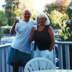 Dad and Mom in Kelowna at the Eldorado