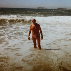 Dad in his favourite vacation spot - Hawaii