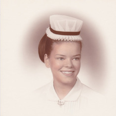 Eda Lou Higgins - Nursing School Graduation Photo
