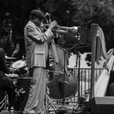 2012 at AfroSolo Yerba Buena Gardens.  In this photo:  Eddie Gale, Trumpet 