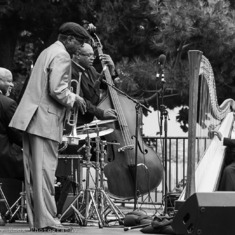 2012 at AfroSolo Yerba Buena Gardens.  In this photo:  Eddie Gale, Trumpet 