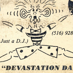 Devastation Dan Business Card