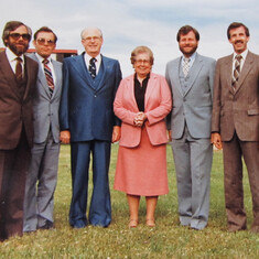 Last family portrait 1983