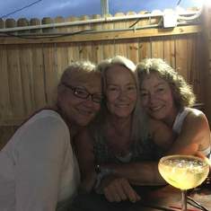 Diane, Nan and I at Brooklyn Boys listening to a band and hanging out ! We miss you Mom & Dad !