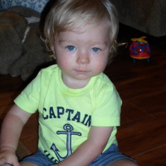 Little Owen. He really looks like his Daddy, Adam !!