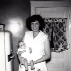 Mom and David 1953