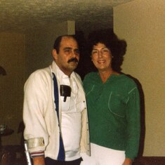 1976 Mom with Lewis 