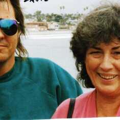 1989 David and Mom